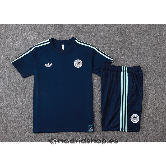 Chandal del Alemania Manga Corta 26-27 Azul - Pantalon Corto